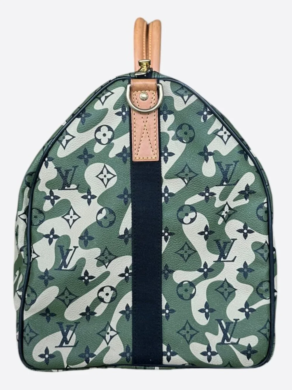 Louis Vuitton Takashi Murakami Camouflage Monogram Keepall 55
